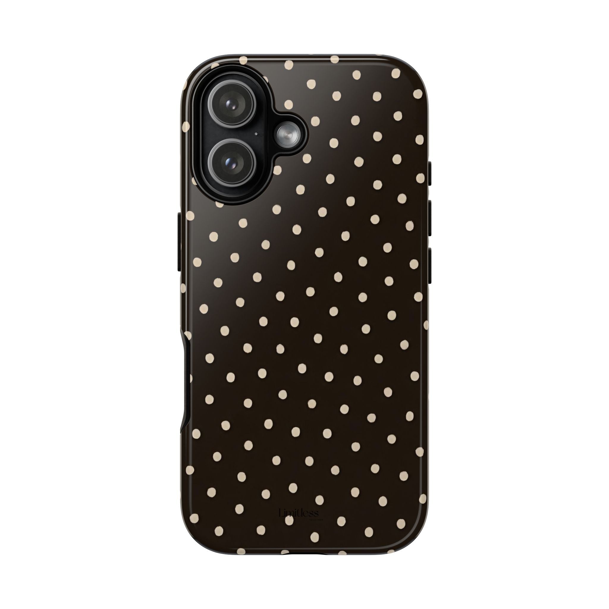 Brown Polka Dot Phone Case