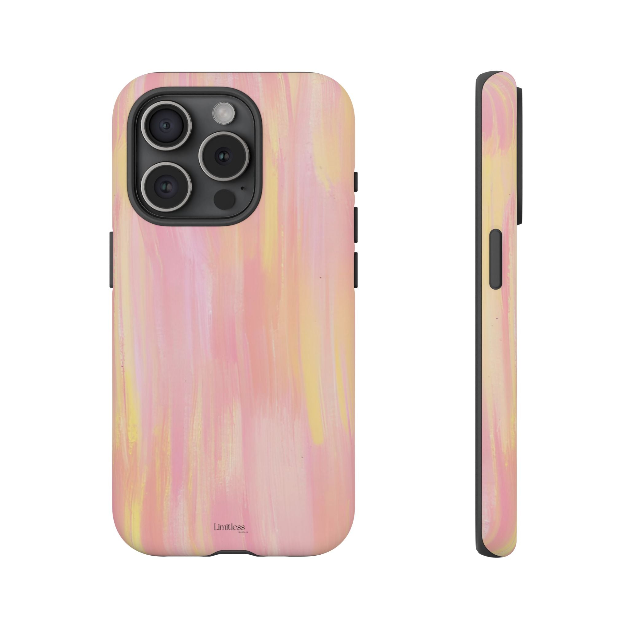 Pink Pastel Brushstroke Phone Case