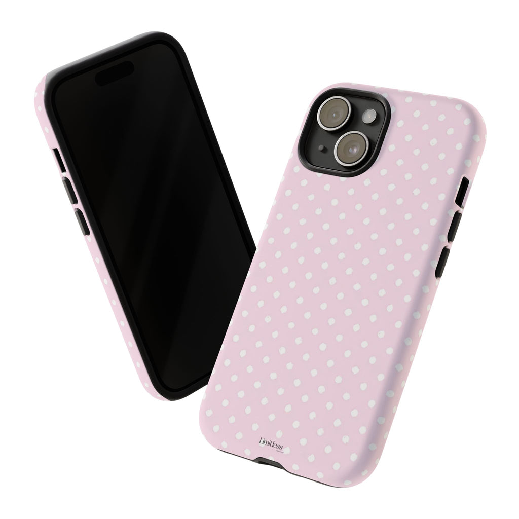 Pink Polka Dot Phone Case