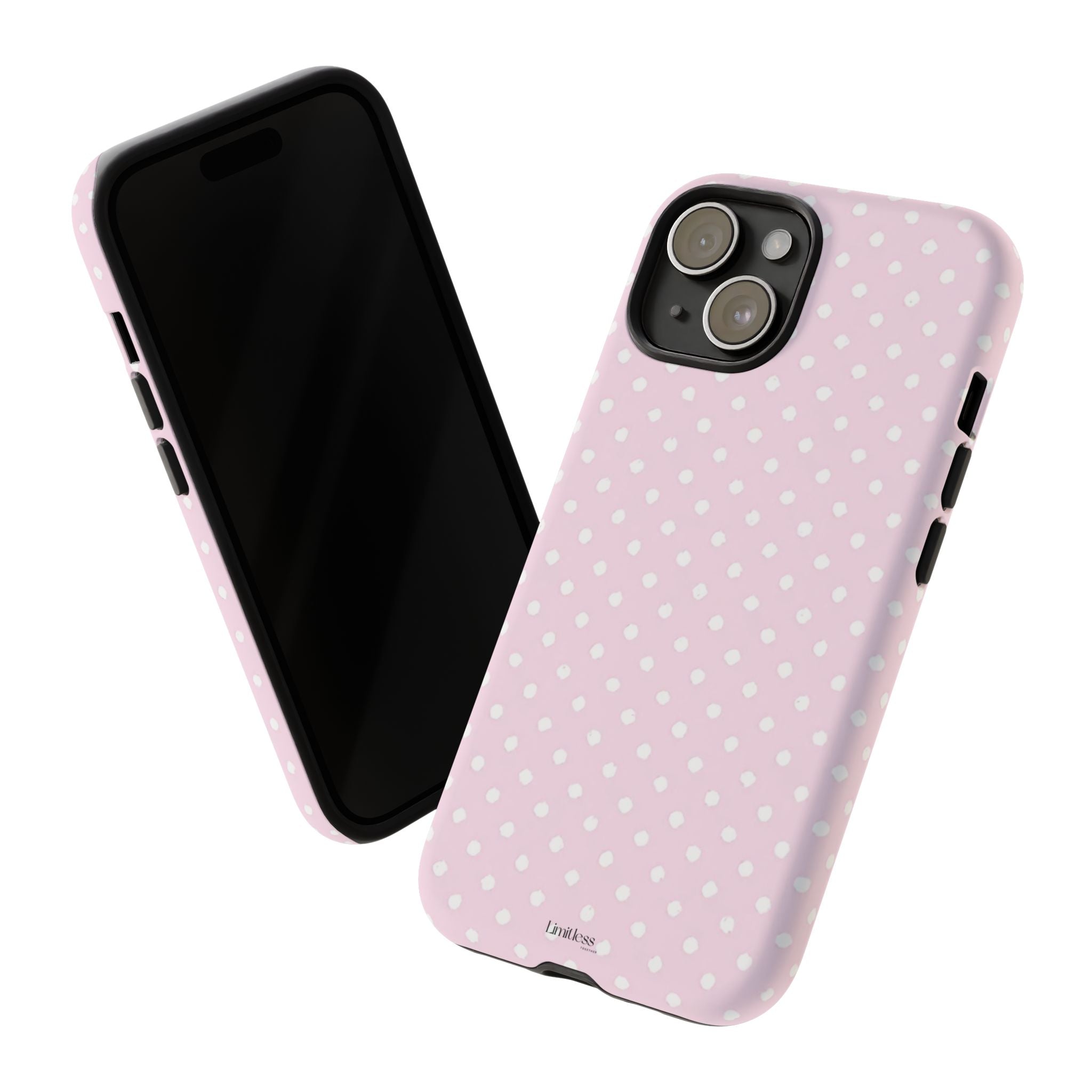 Pink Polka Dot Phone Case
