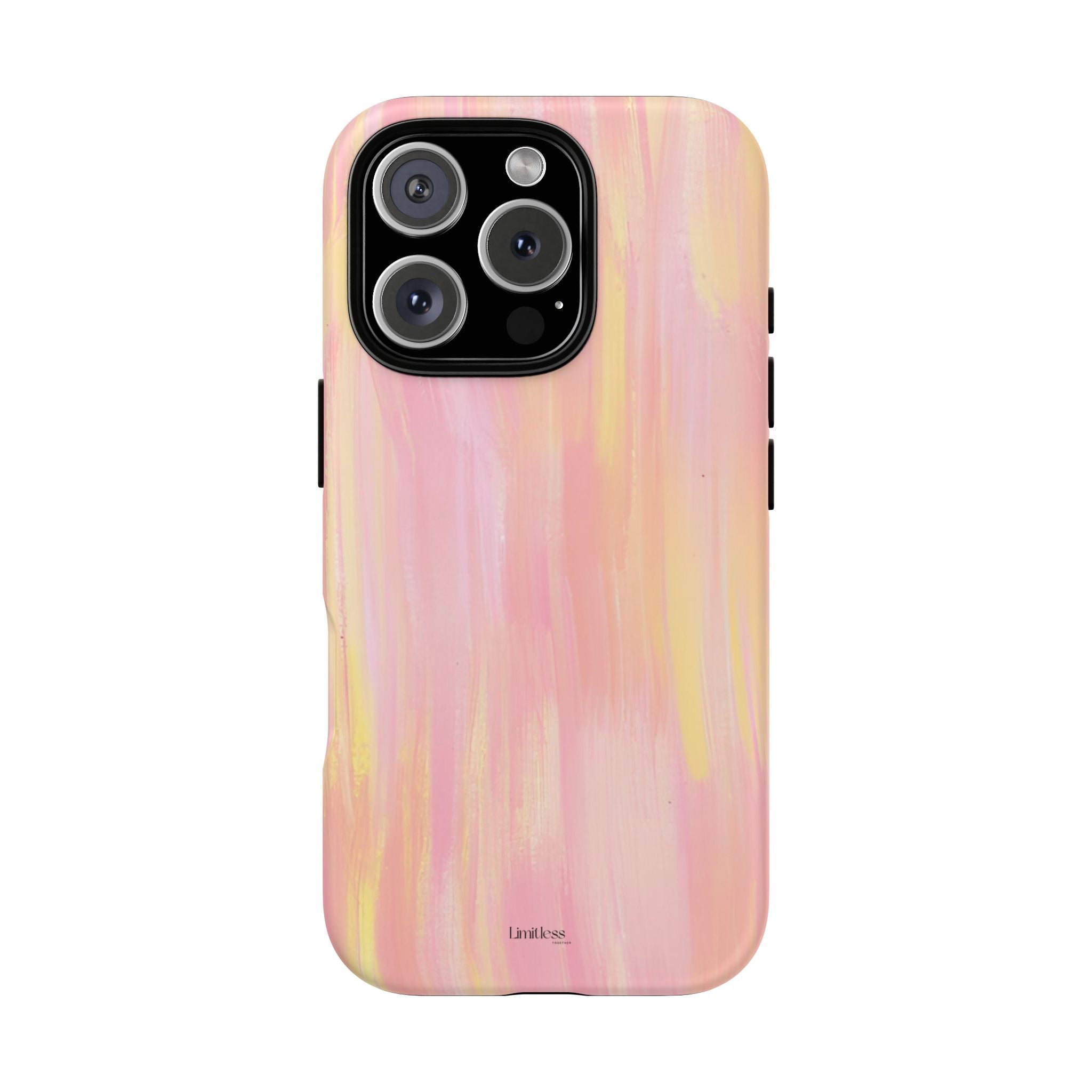 Pink Pastel Brushstroke Phone Case