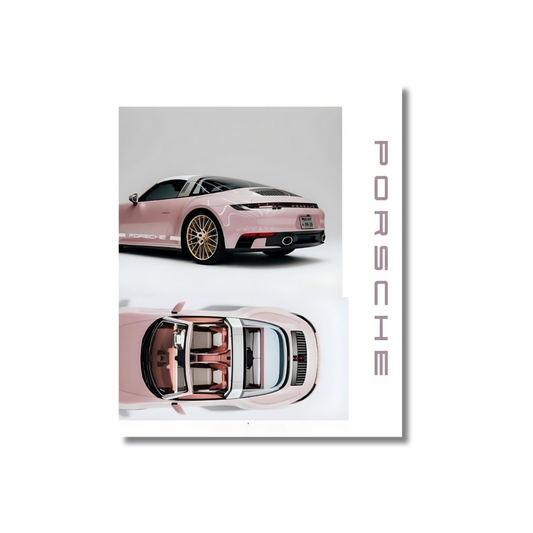 Pink Porsche Dreams - Poster