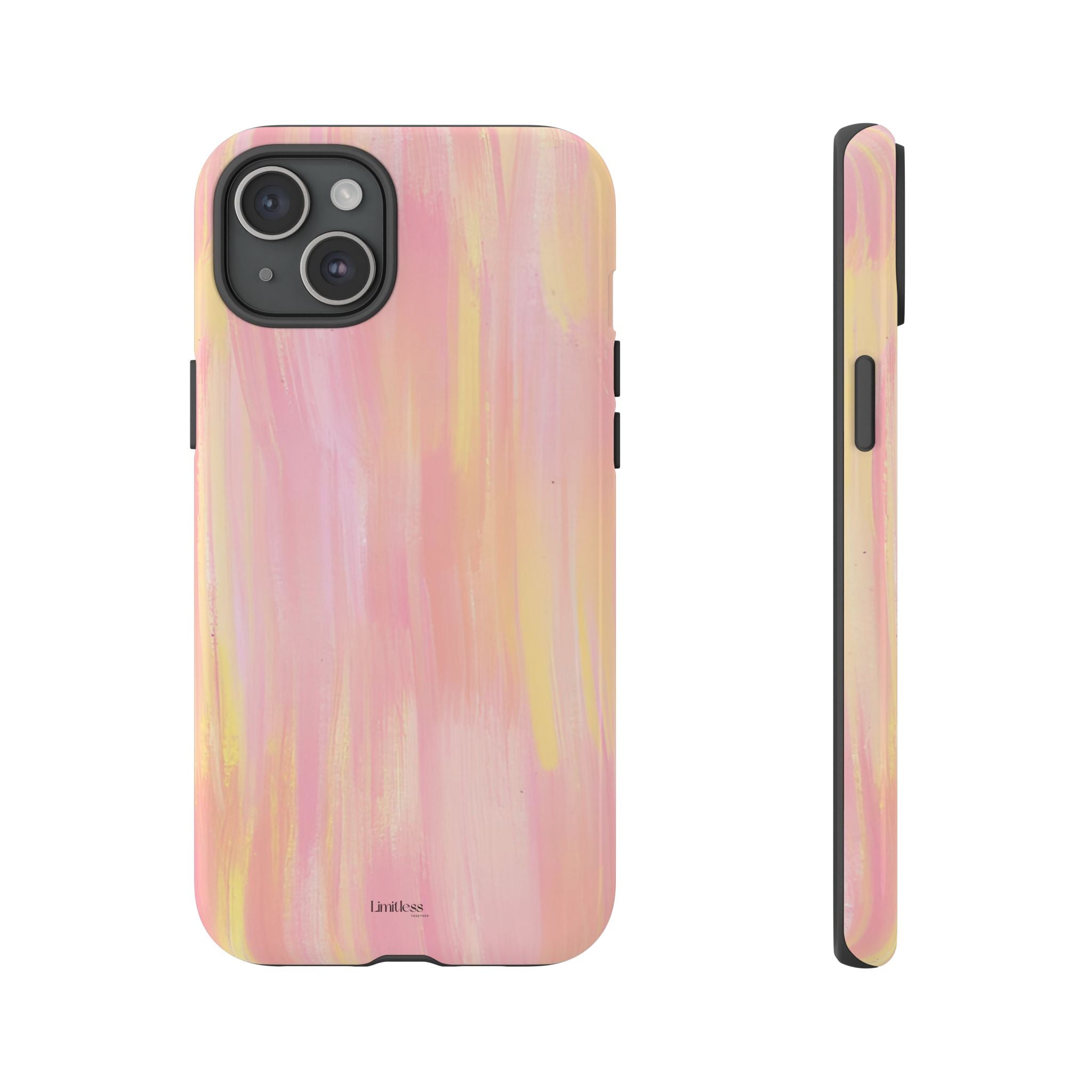 Pink Pastel Brushstroke Phone Case