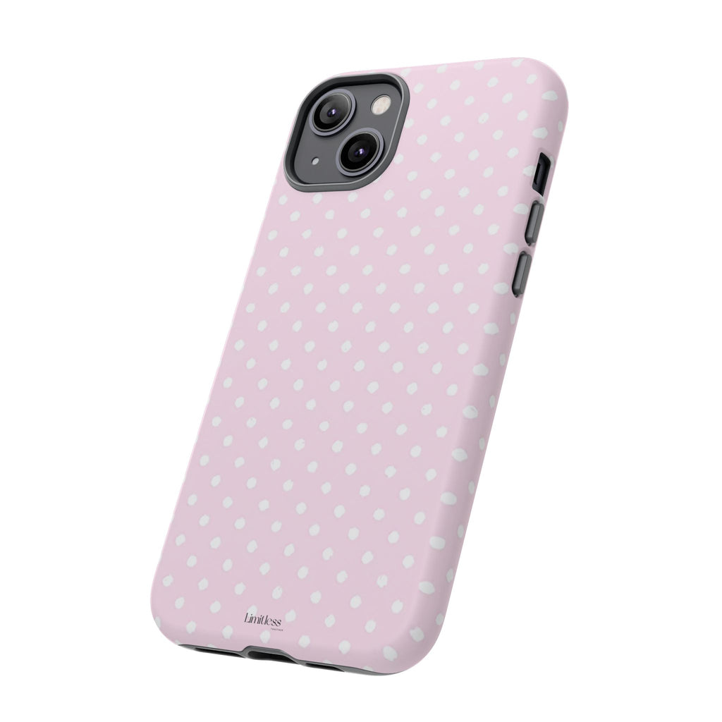 Pink Polka Dot Phone Case
