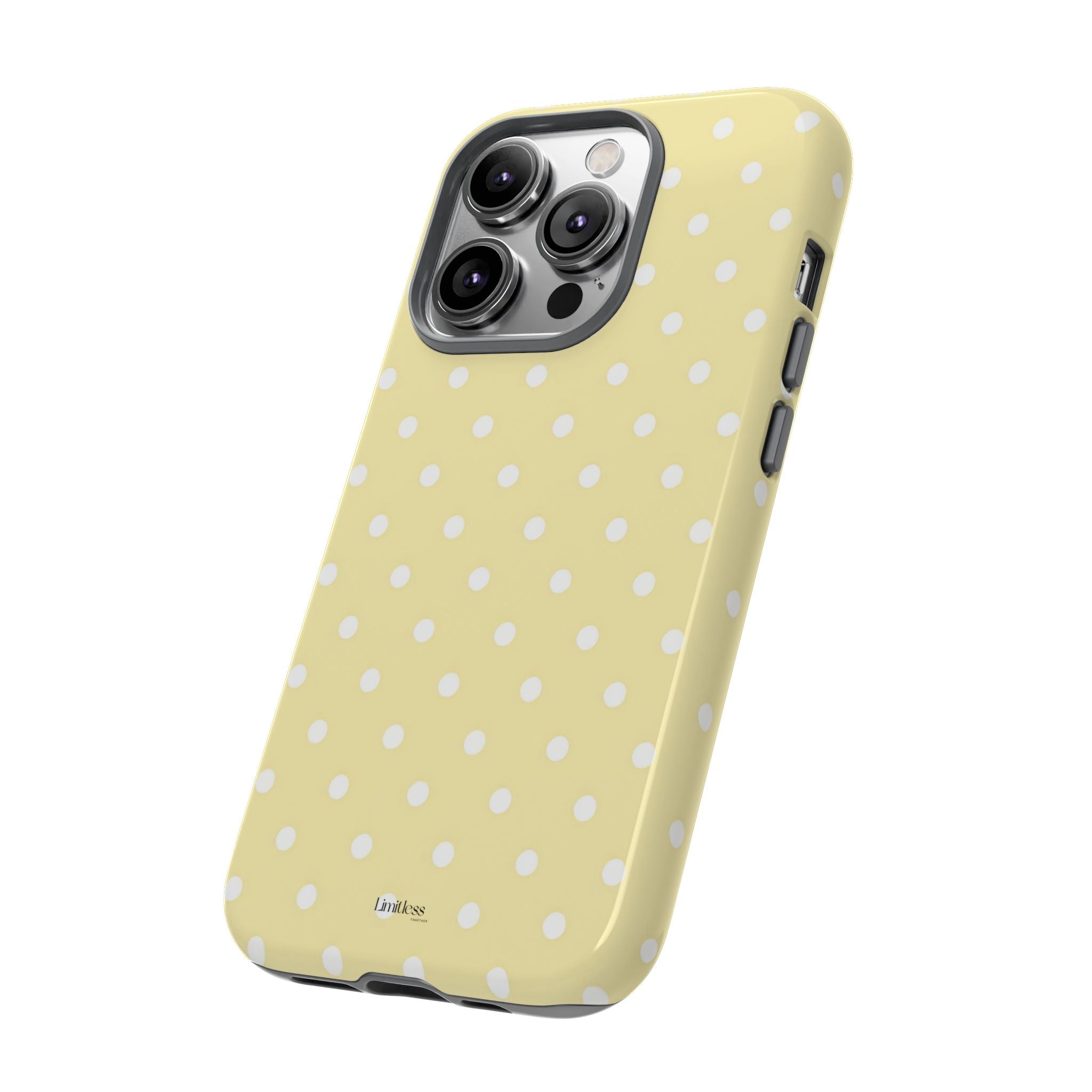 Polka Dot Yellow Phone Case