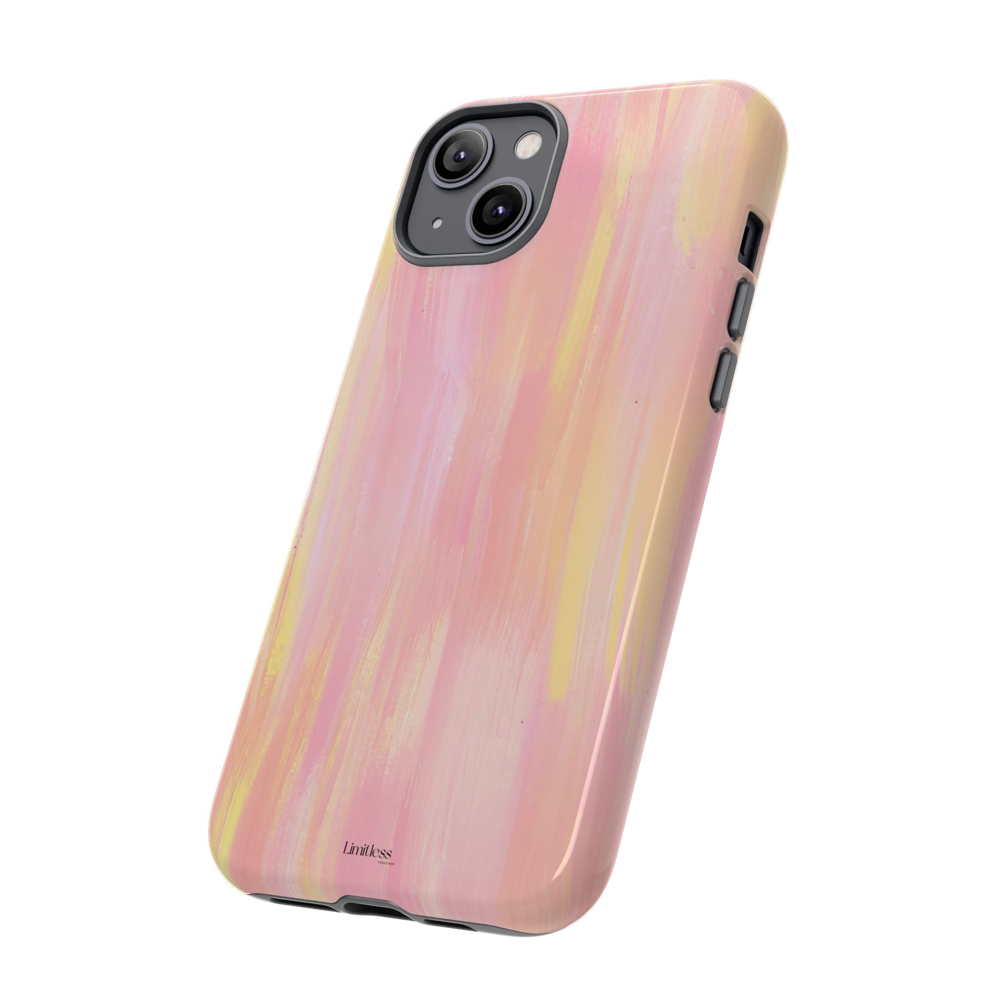 Pink Pastel Brushstroke Phone Case