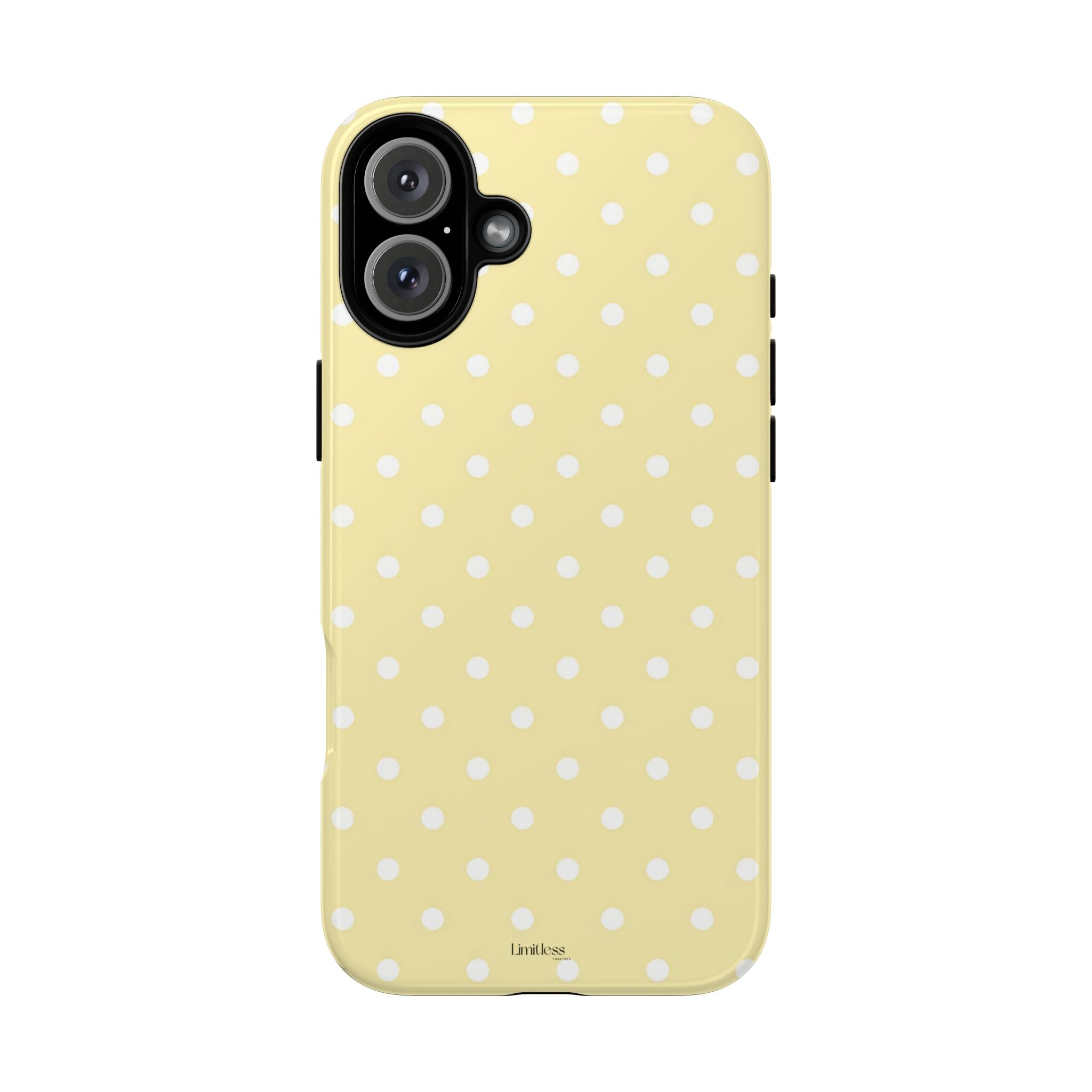 Polka Dot Yellow Phone Case