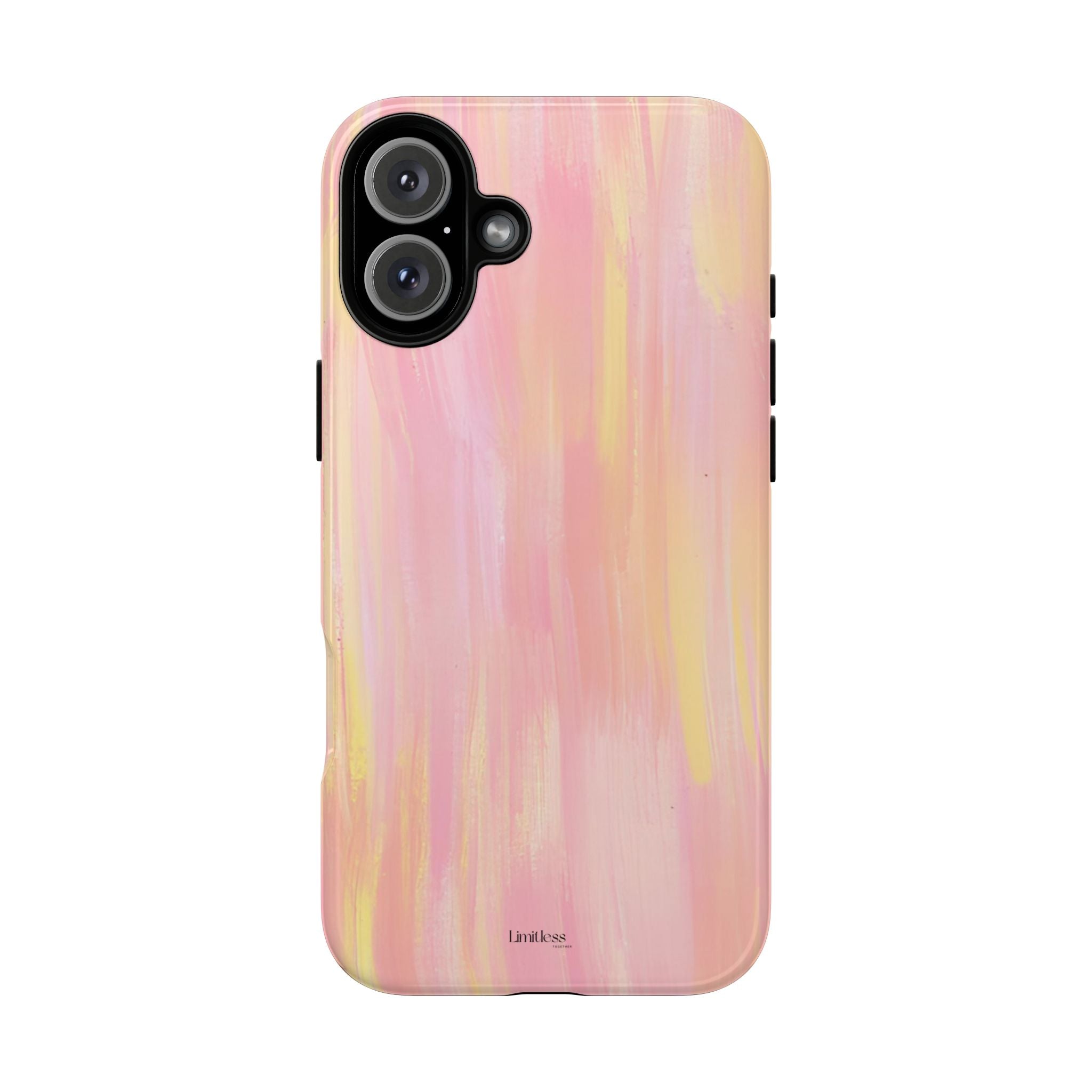 Pink Pastel Brushstroke Phone Case