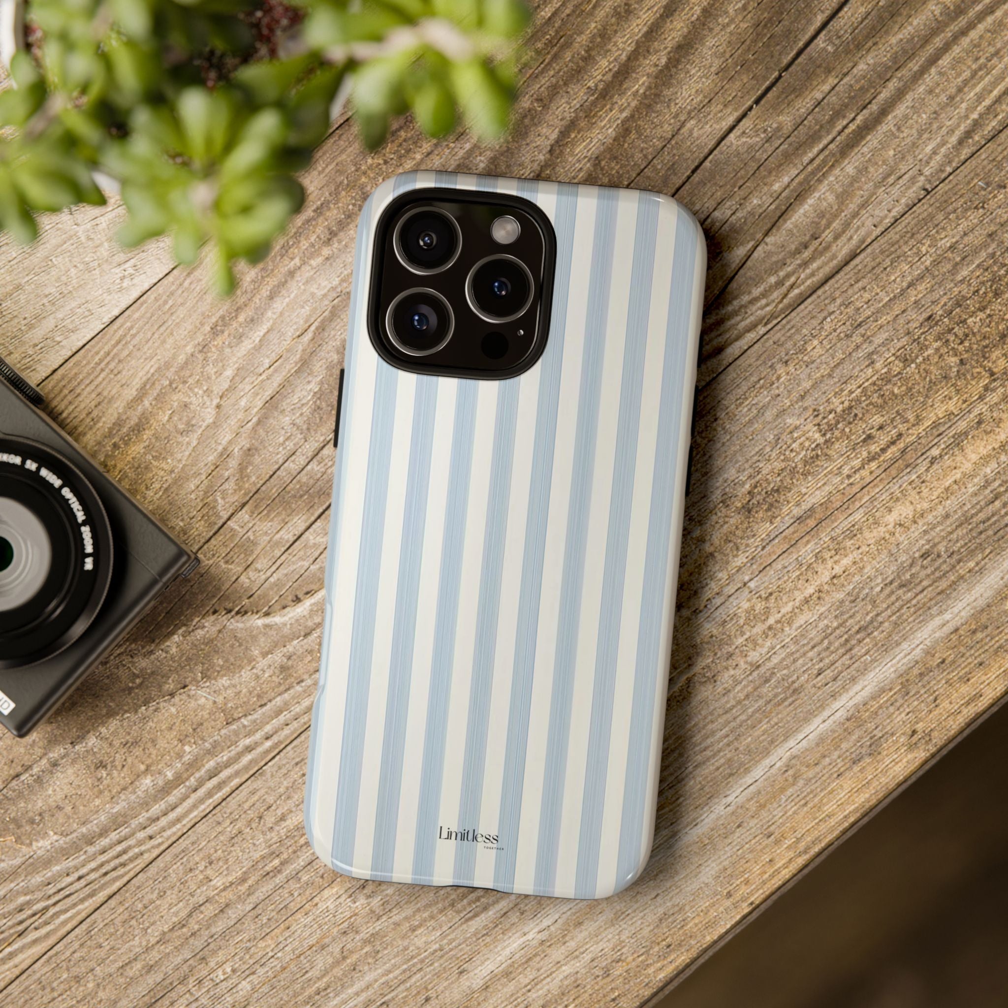 Blue Stripes Phone Case