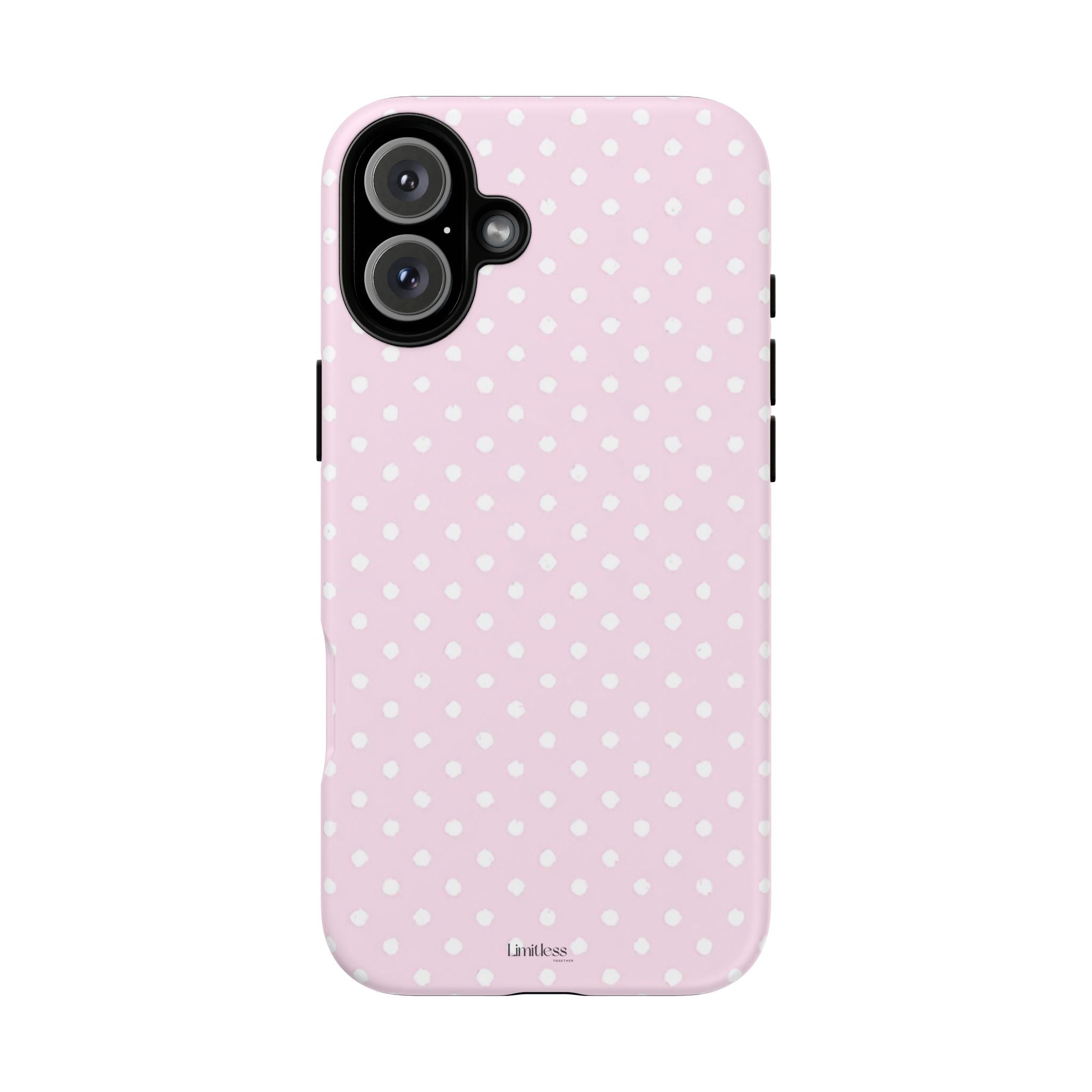 Pink Polka Dot Phone Case
