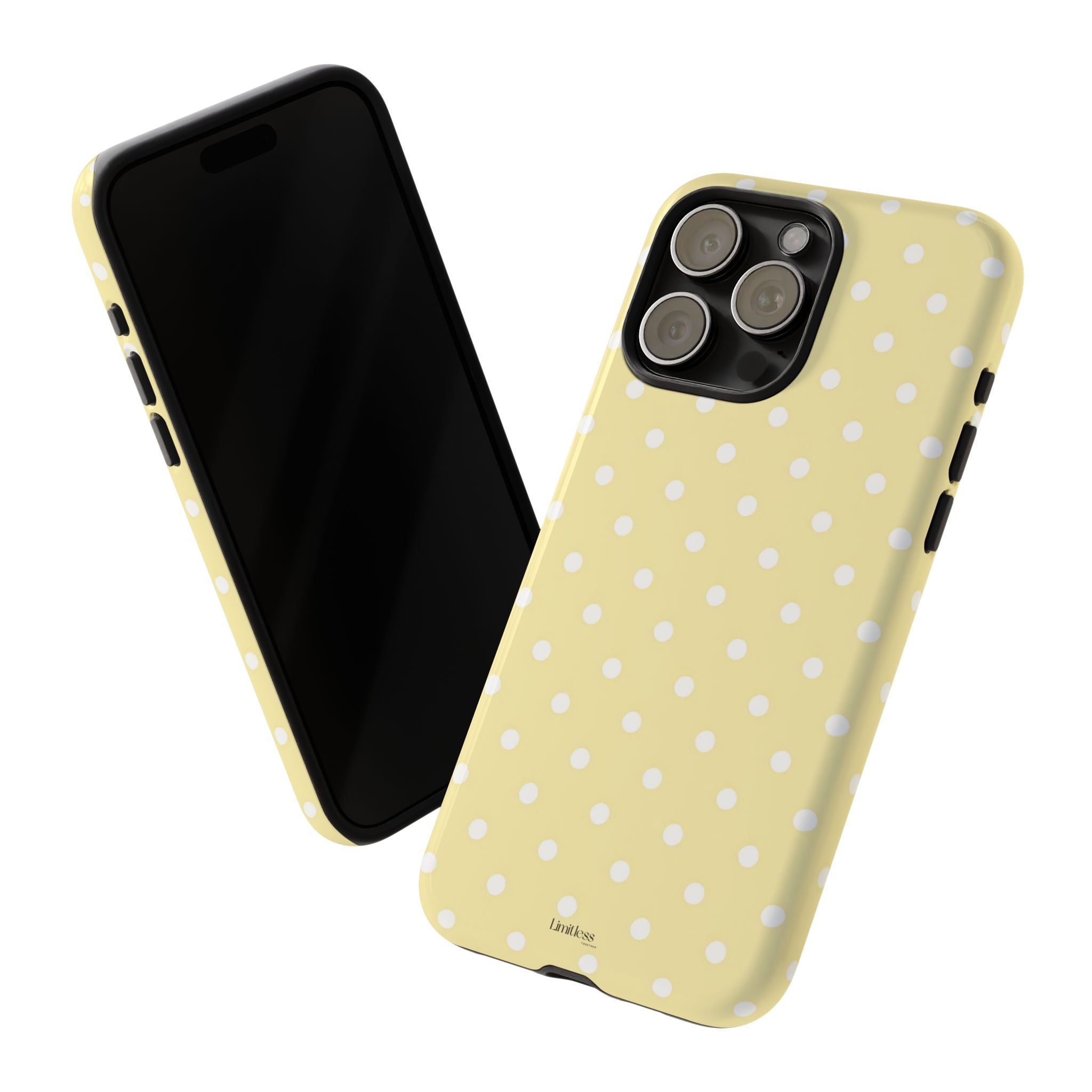 Polka Dot Yellow Phone Case