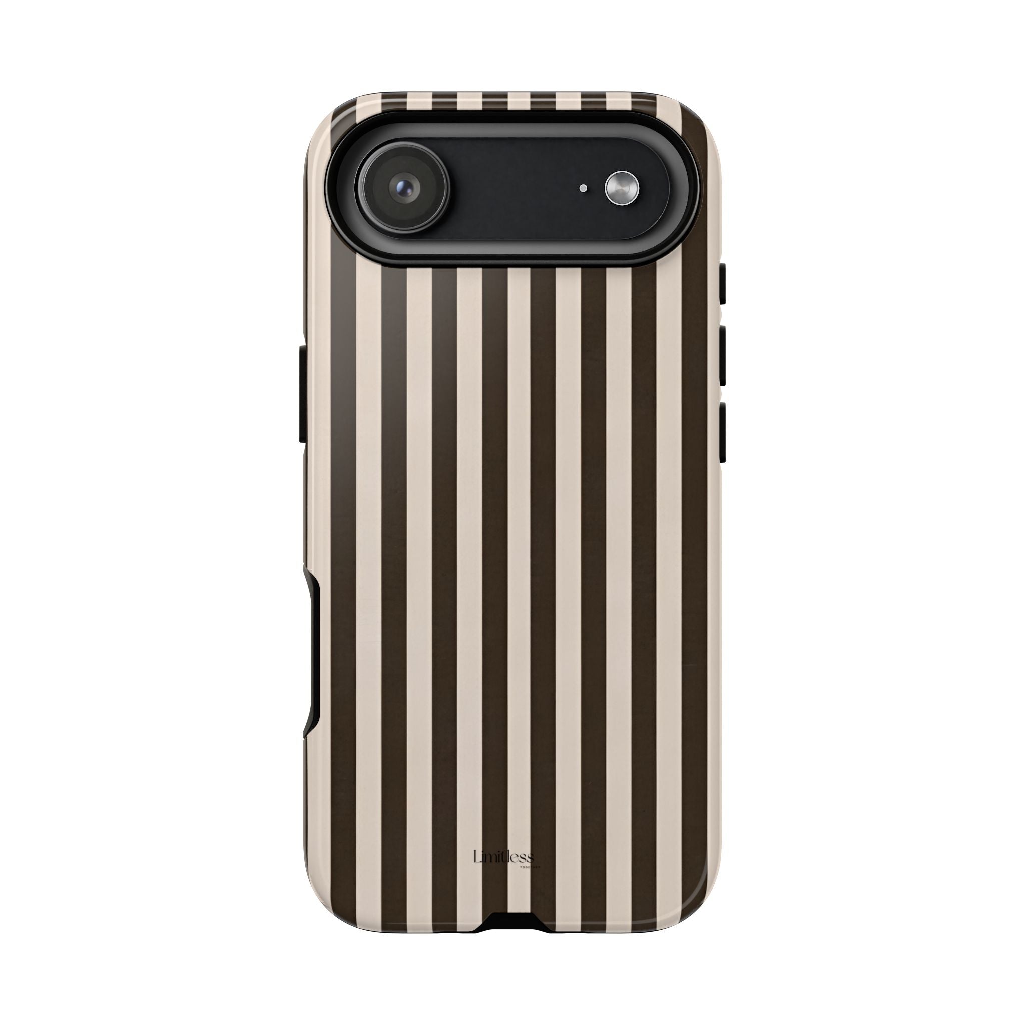 Striped Retro Brown Phone Case