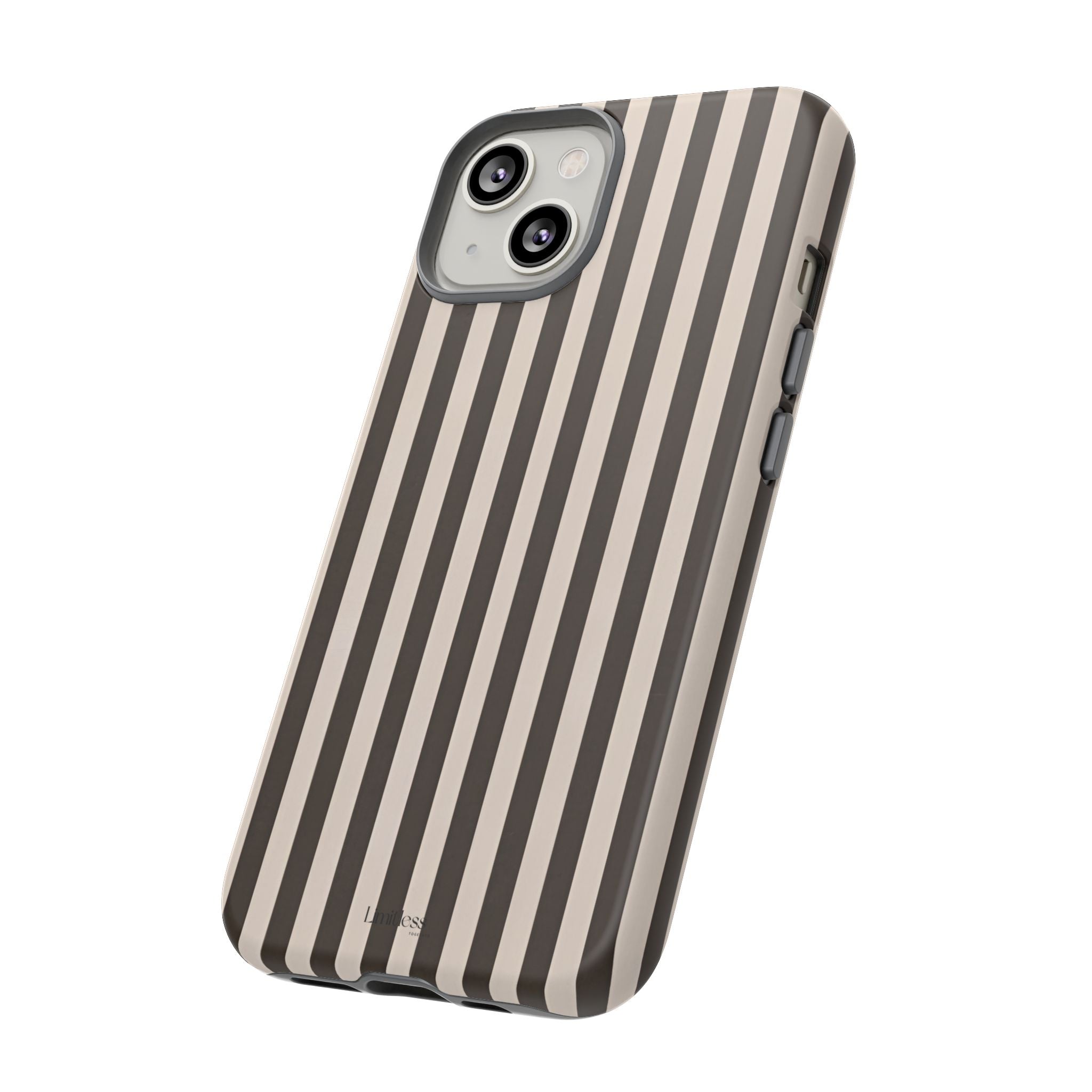 Striped Retro Brown Phone Case