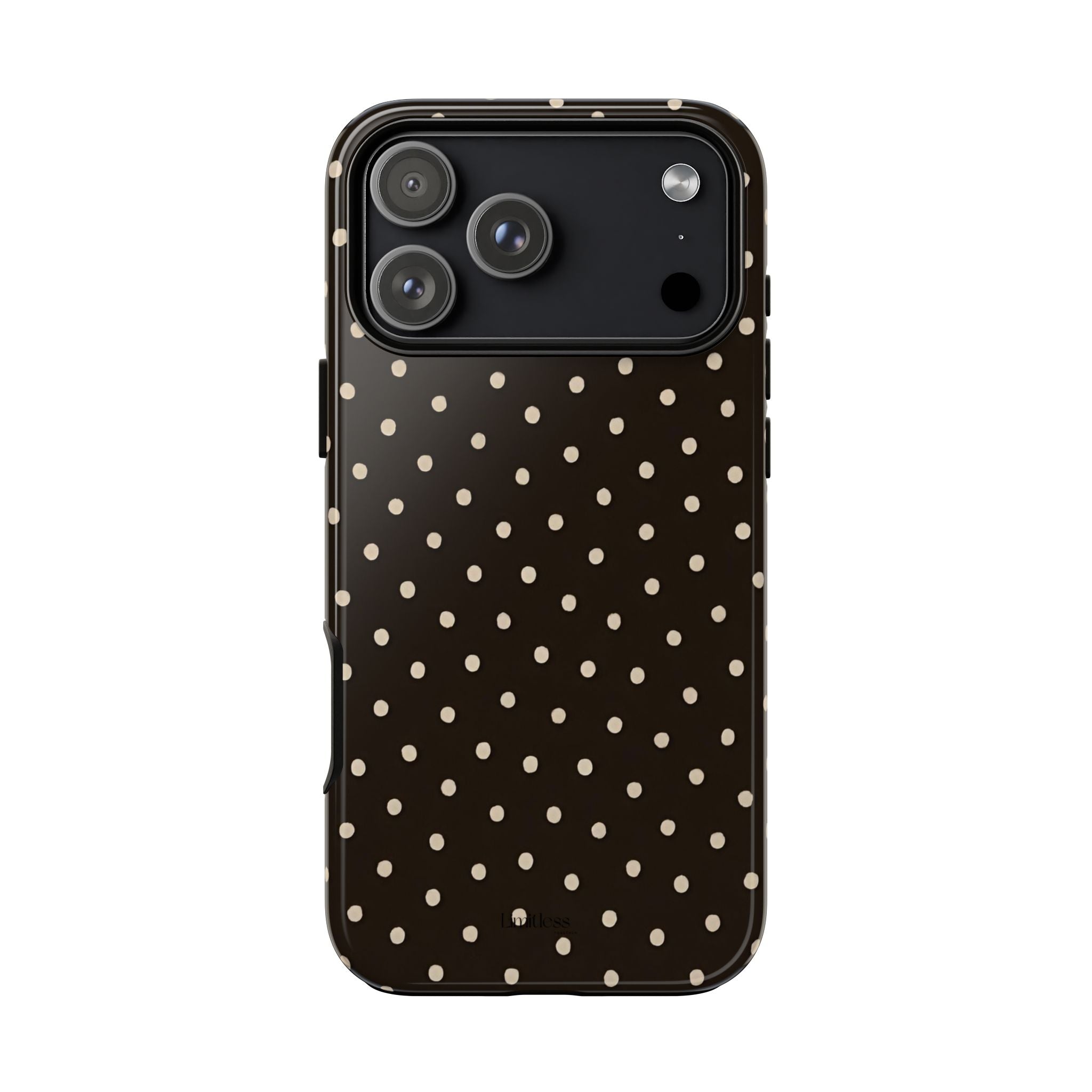 Brown Polka Dot Phone Case