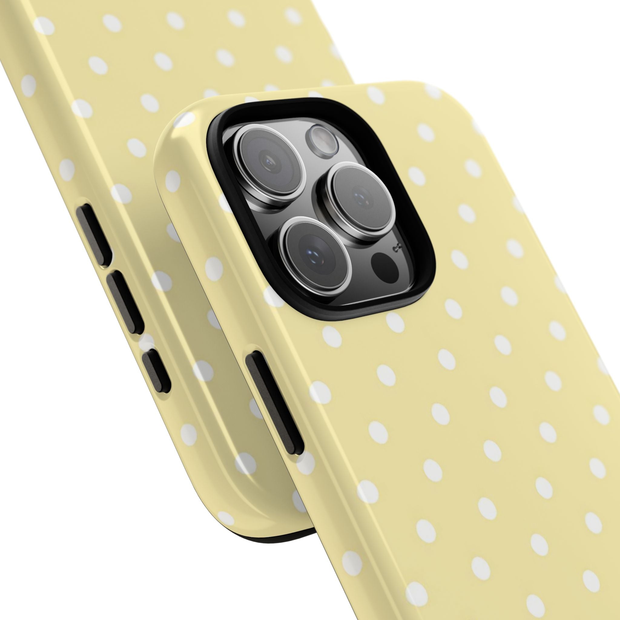 Polka Dot Yellow Phone Case