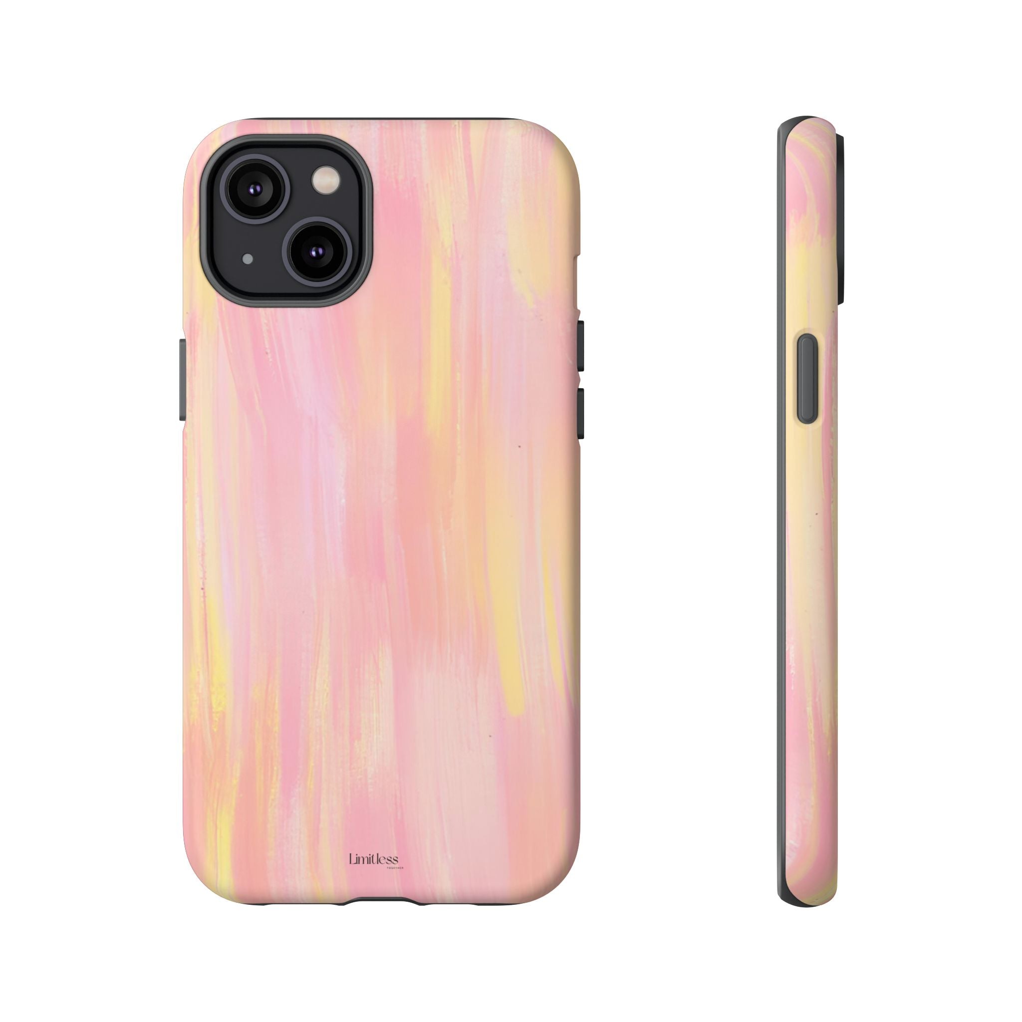 Pink Pastel Brushstroke Phone Case