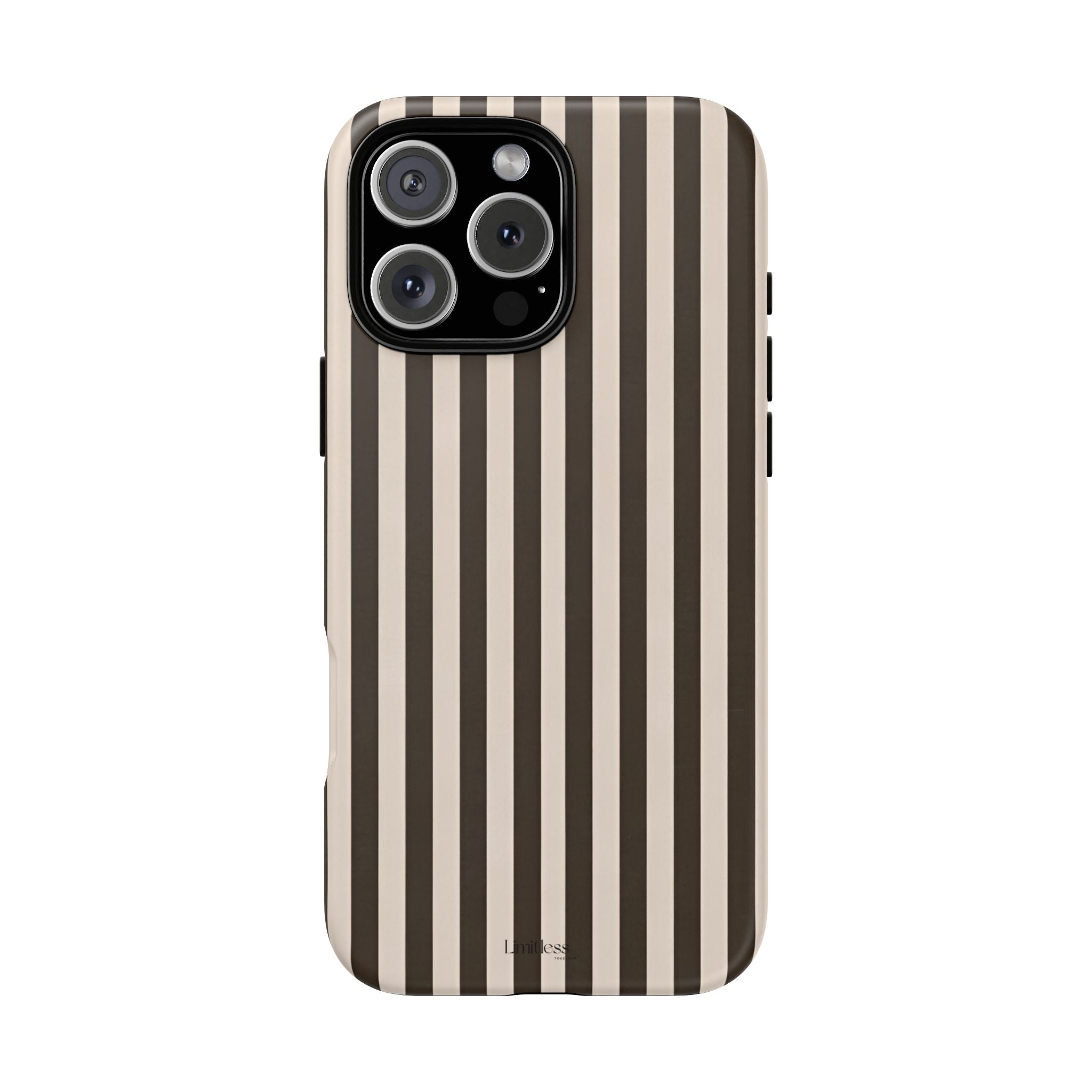 Striped Retro Brown Phone Case