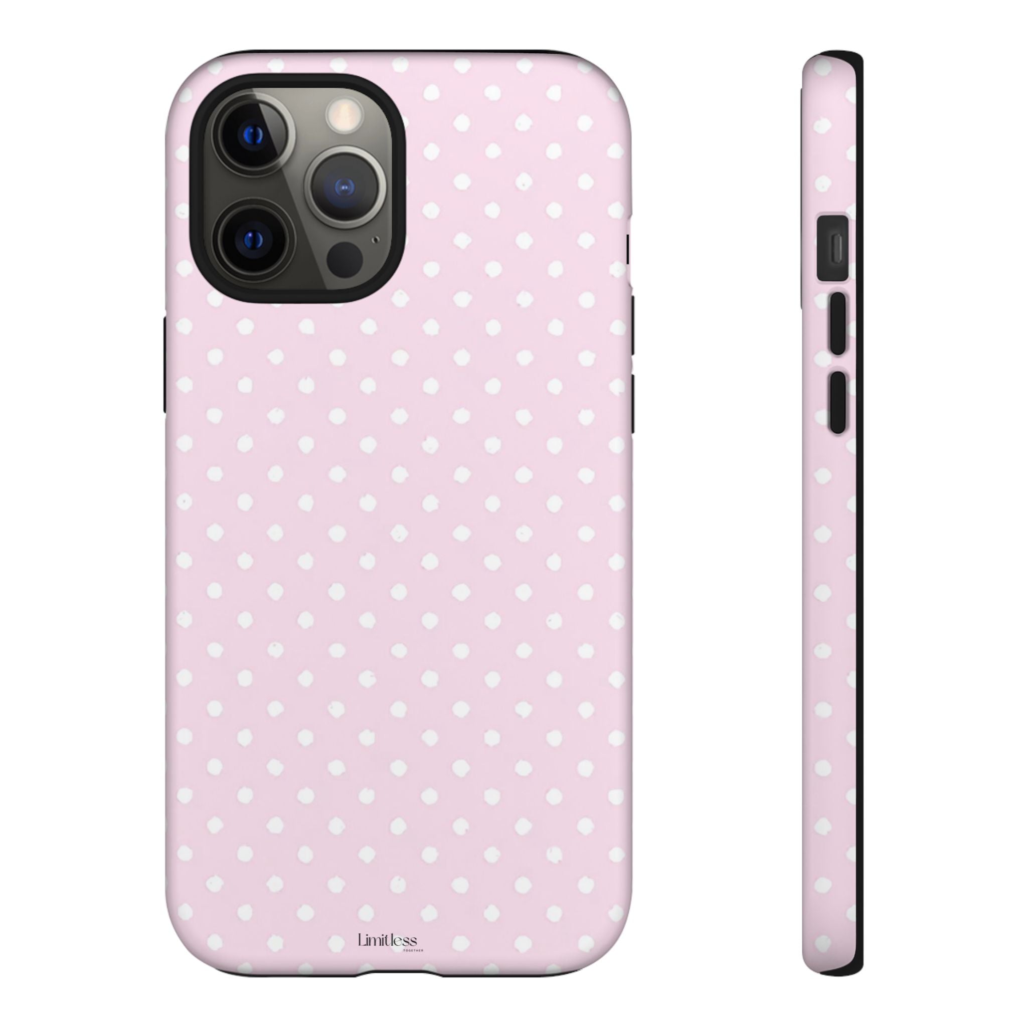 Pink Polka Dot Phone Case