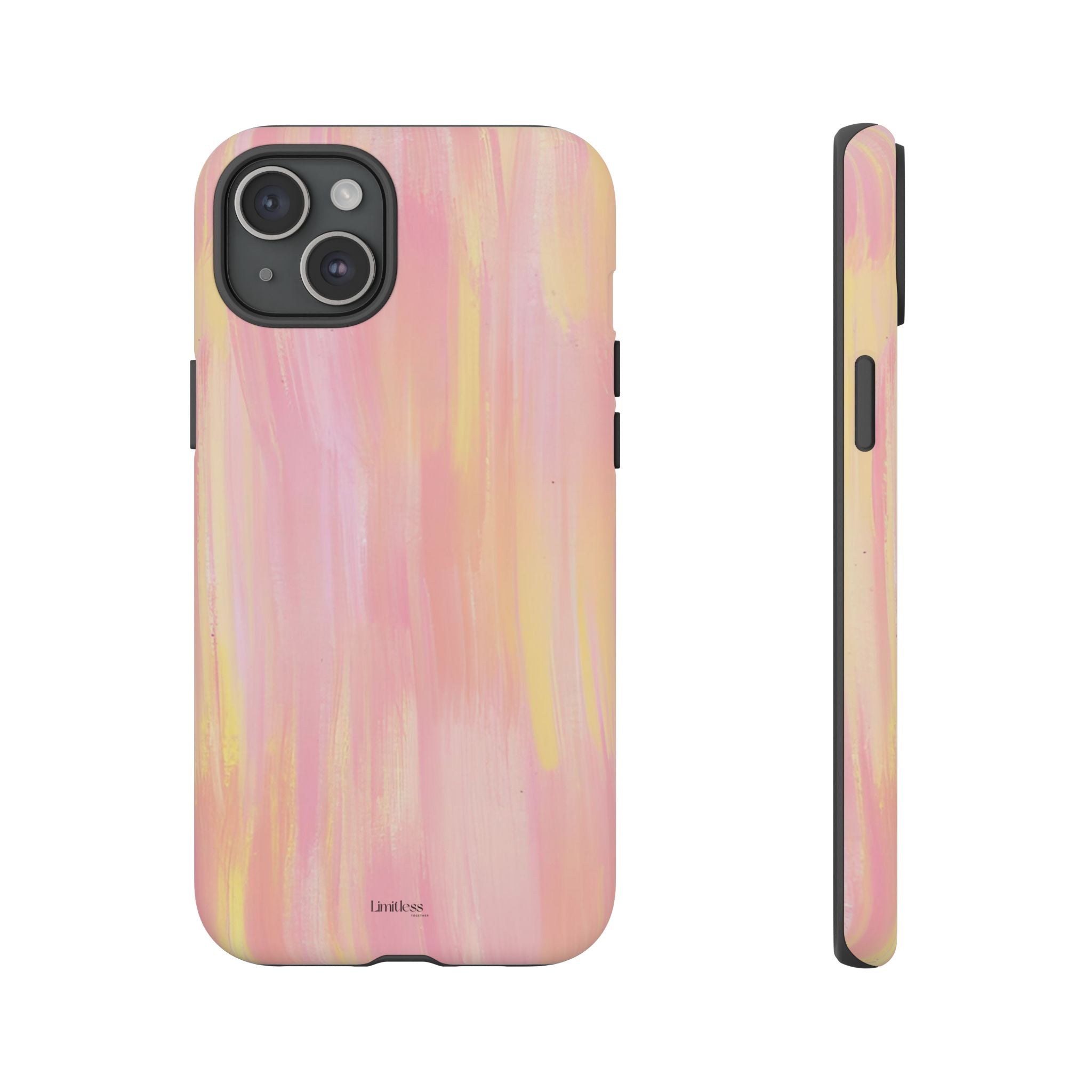 Pink Pastel Brushstroke Phone Case