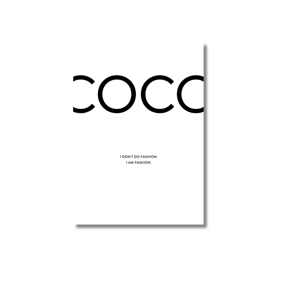 Coco chanel - Poster