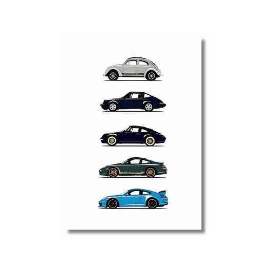 Porsche Revolutions: Automotive - Poster