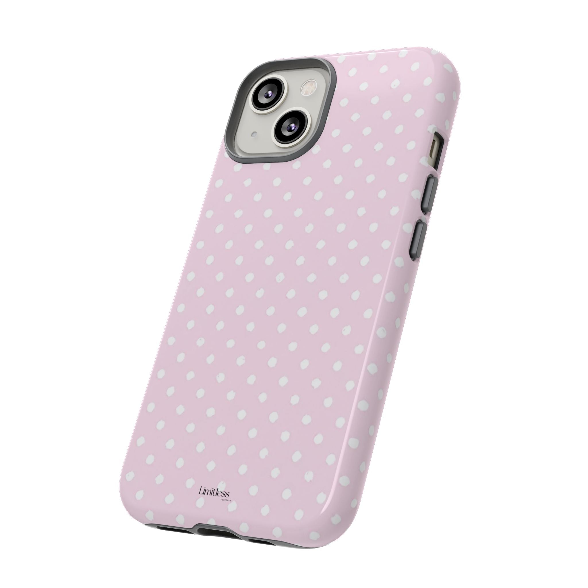 Pink Polka Dot Phone Case