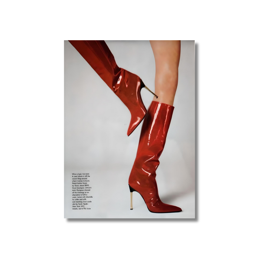 Classic Red Boots1997 - Poster