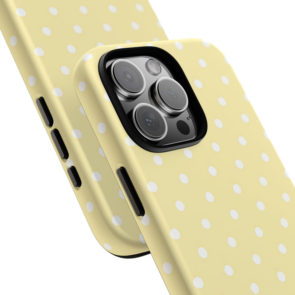 Polka Dot Yellow Phone Case