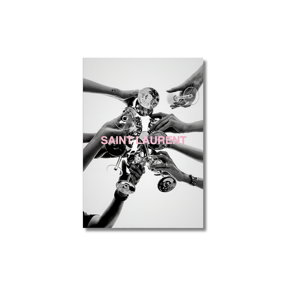 Saint Laurent Champagne  – Poster