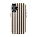 Striped Retro Brown Phone Case