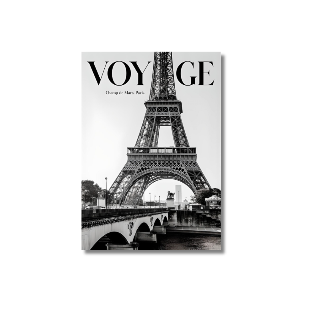 Voyage: paris - Poster
