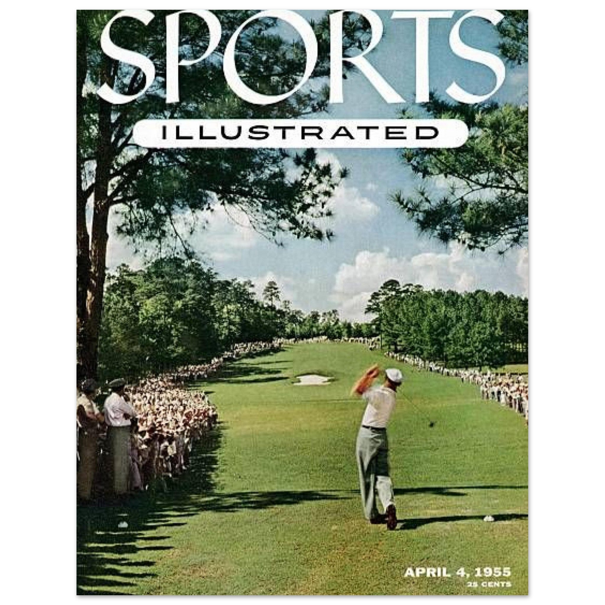 Sport illustrated: April 4, 1955 - Poster
