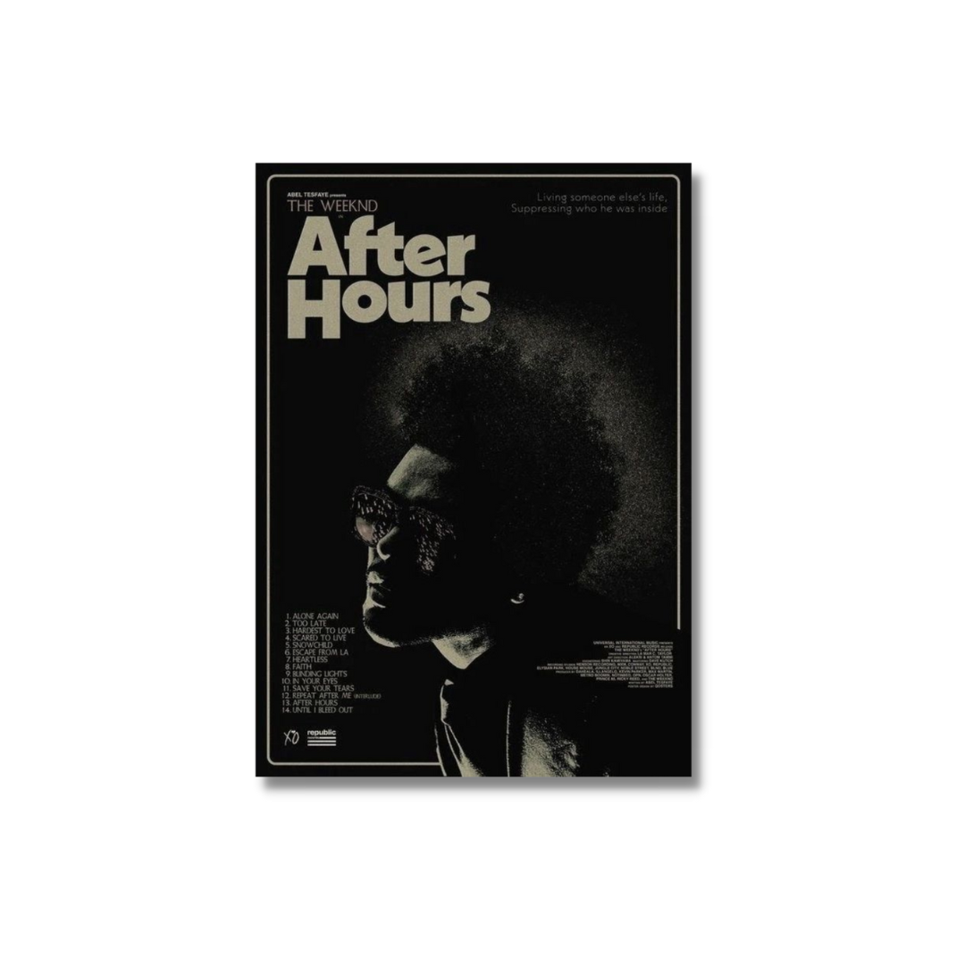 After Hours: The Weeknd - Print