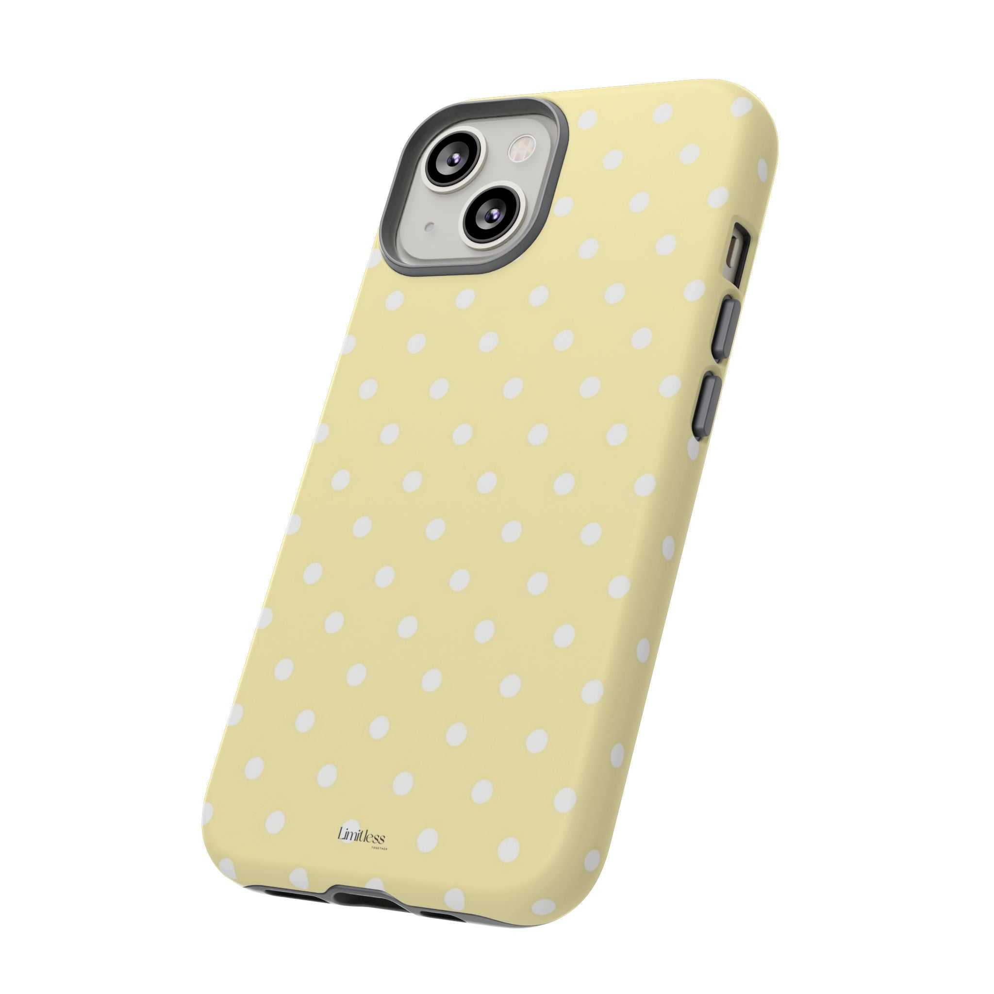 Polka Dot Yellow Phone Case