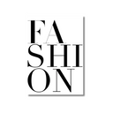 FASHION black & white - Poster
