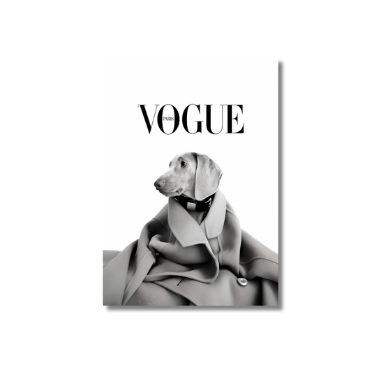 Vogue: Paris Dog - Poster