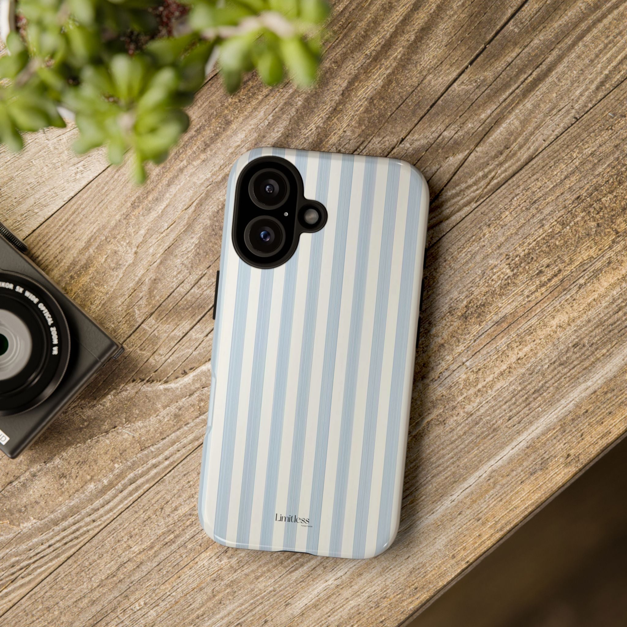 Blue Stripes Phone Case