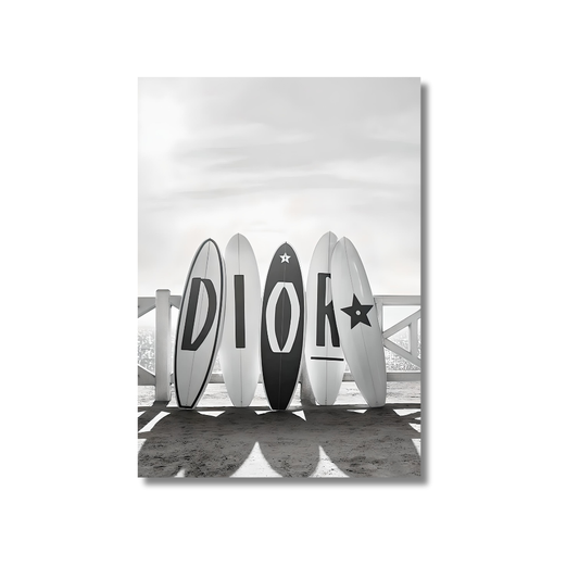 Dior Surfboards - Poster