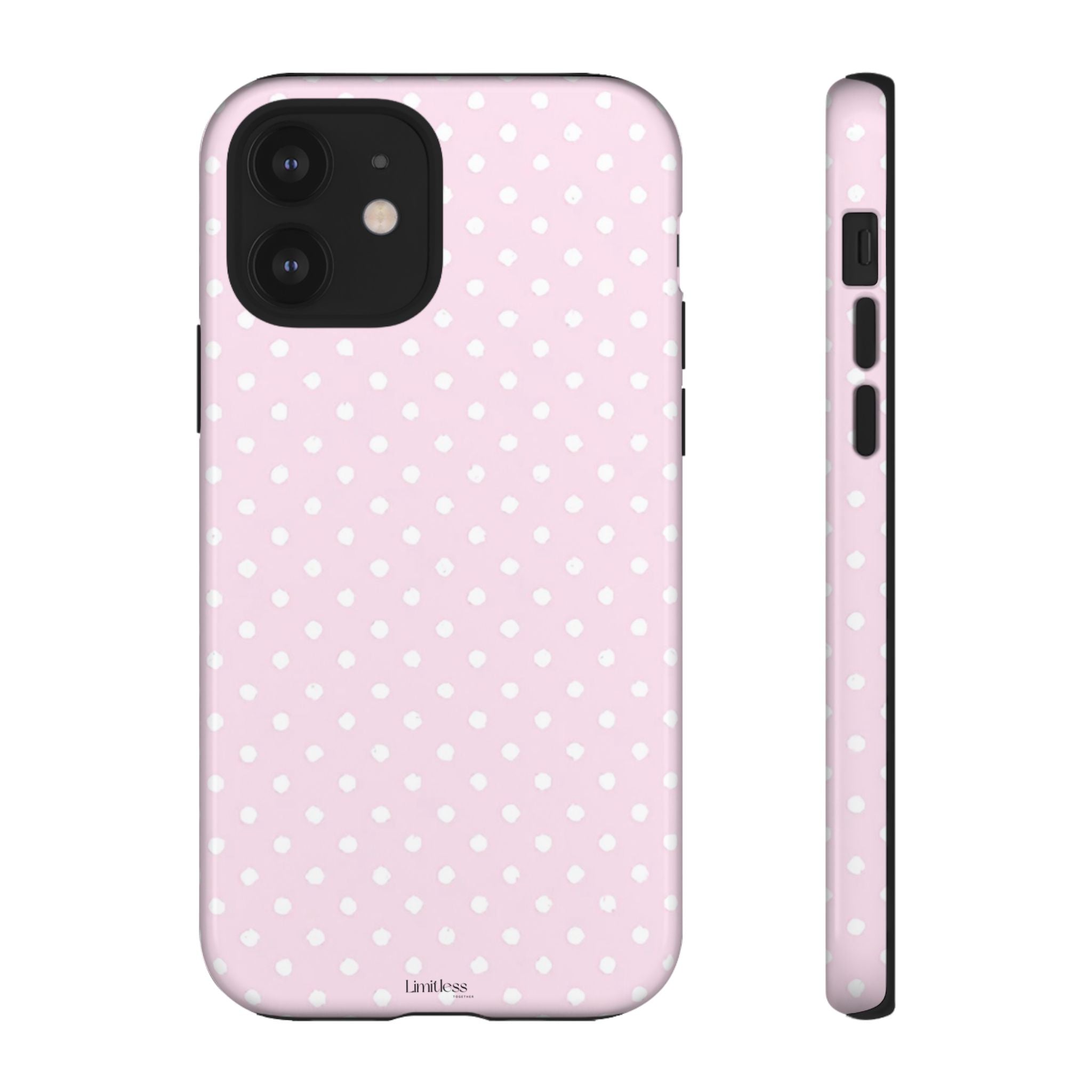Pink Polka Dot Phone Case