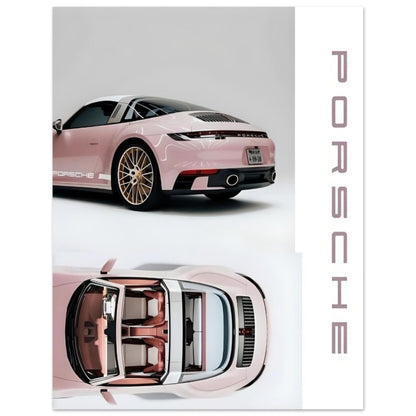 Pink Porsche Dreams - Poster