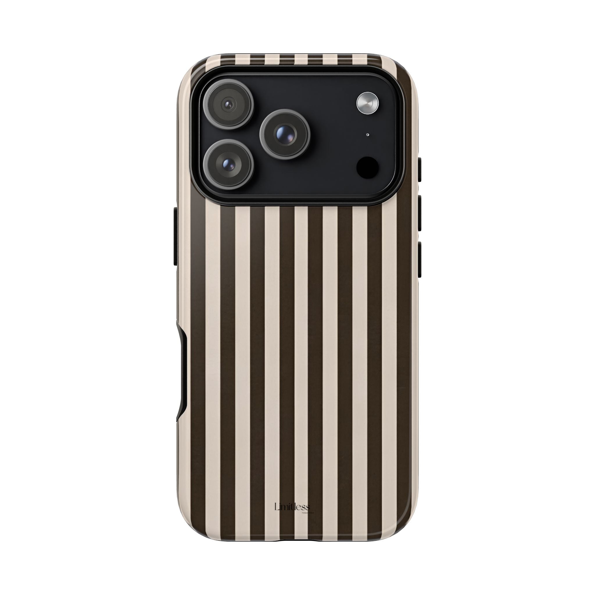 Striped Retro Brown Phone Case