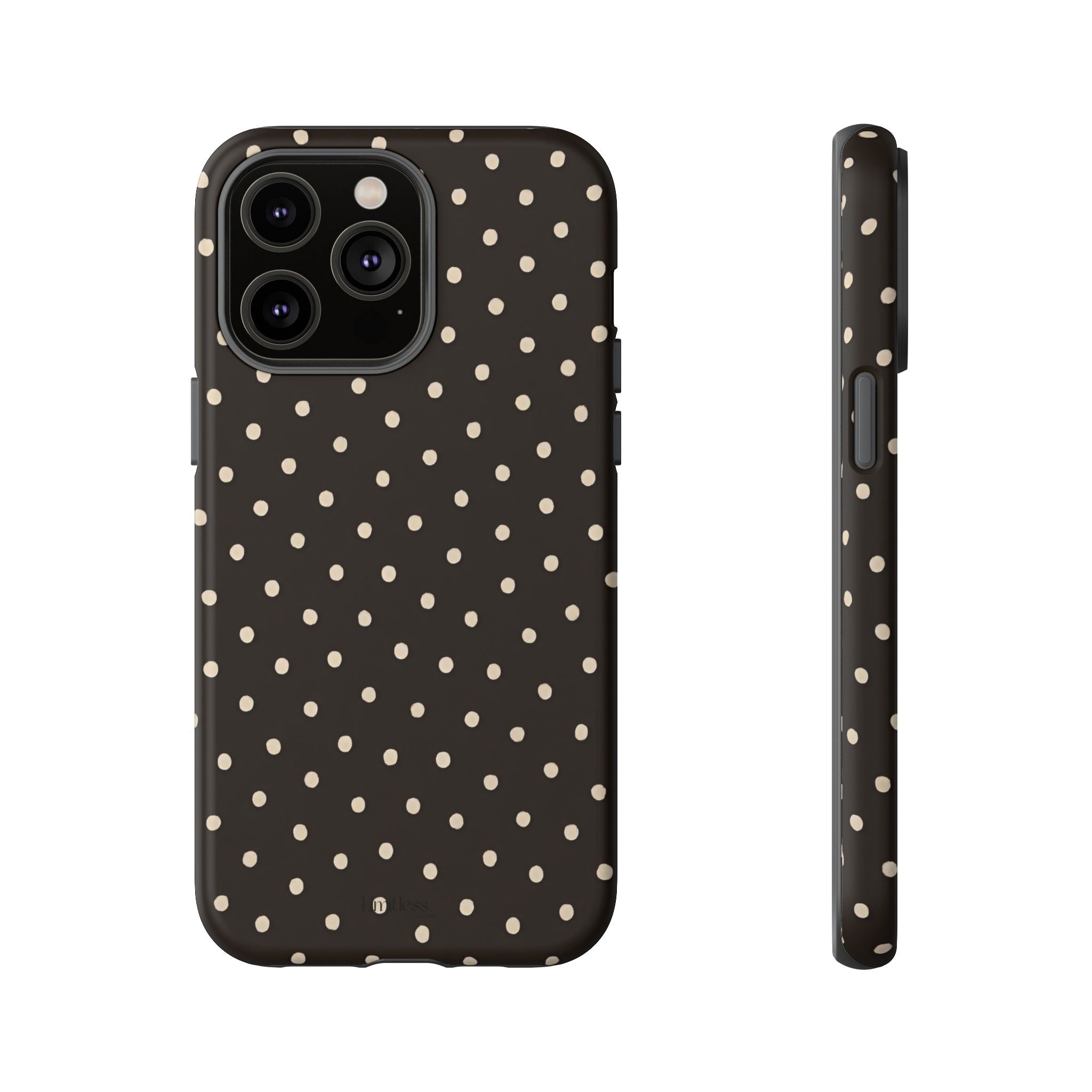 Brown Polka Dot Phone Case