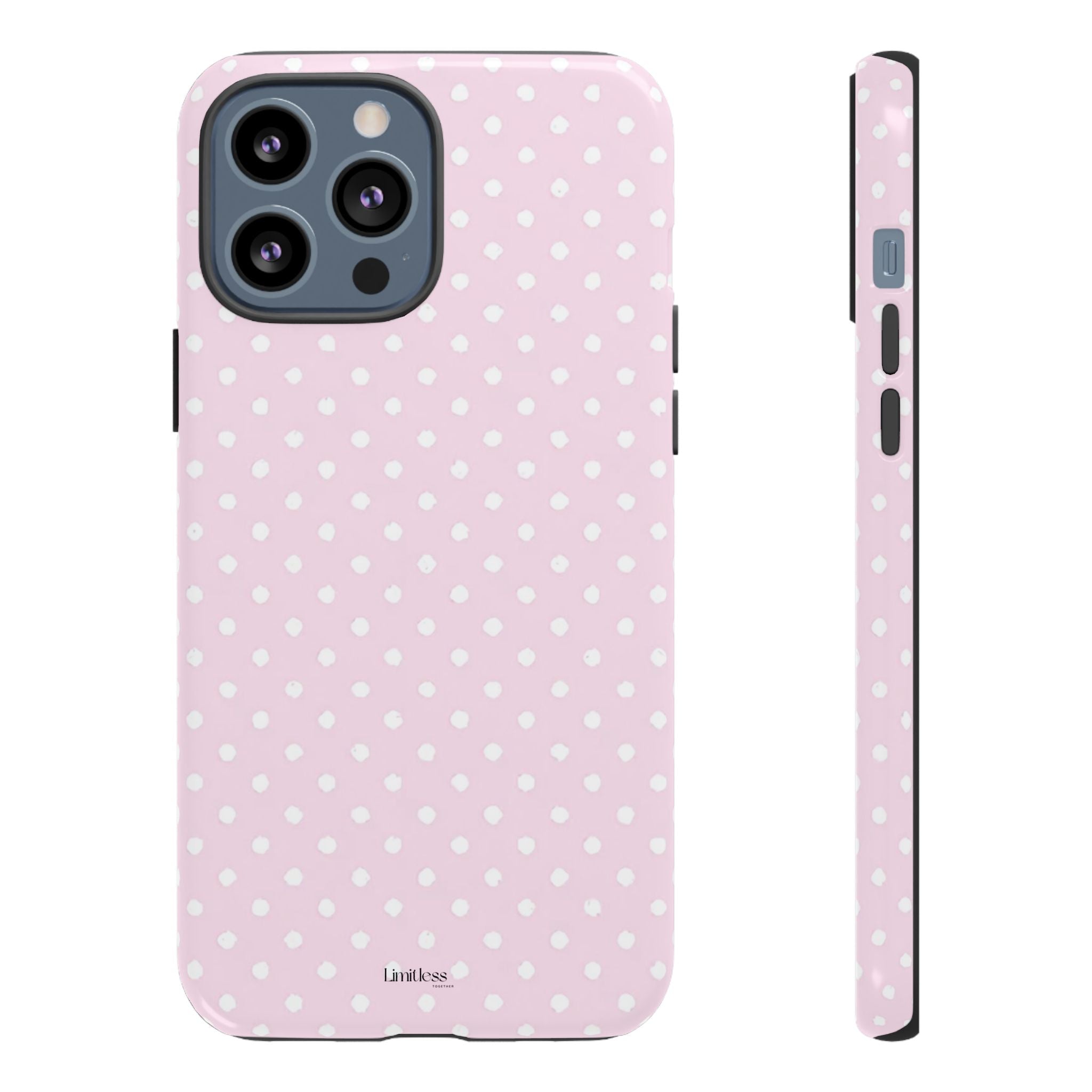 Pink Polka Dot Phone Case