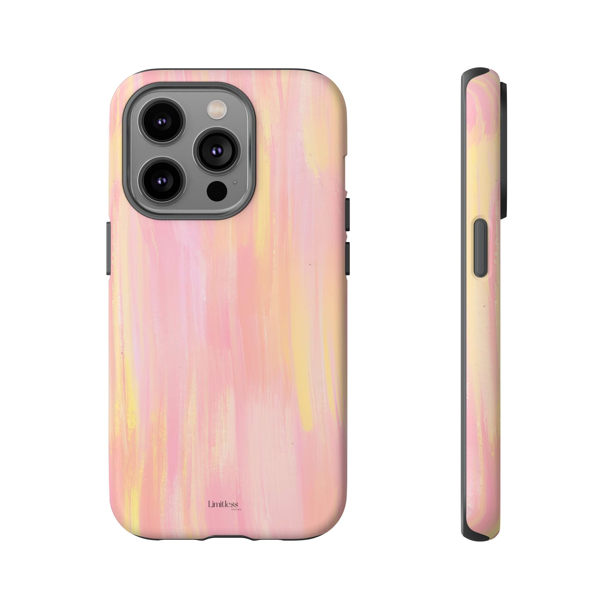 Pink Pastel Brushstroke Phone Case