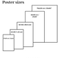 Pink Star Striped Pastel – Poster