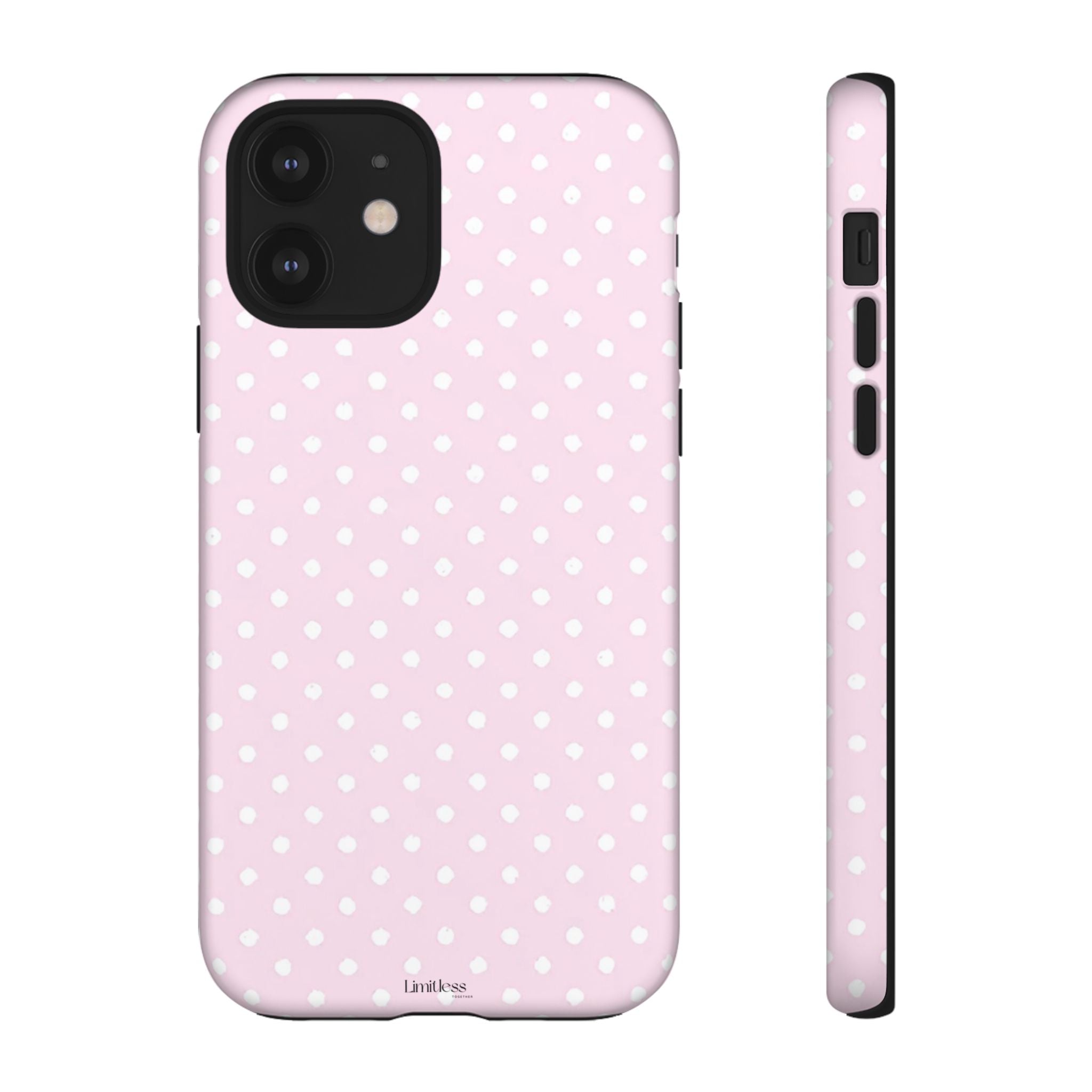 Pink Polka Dot Phone Case