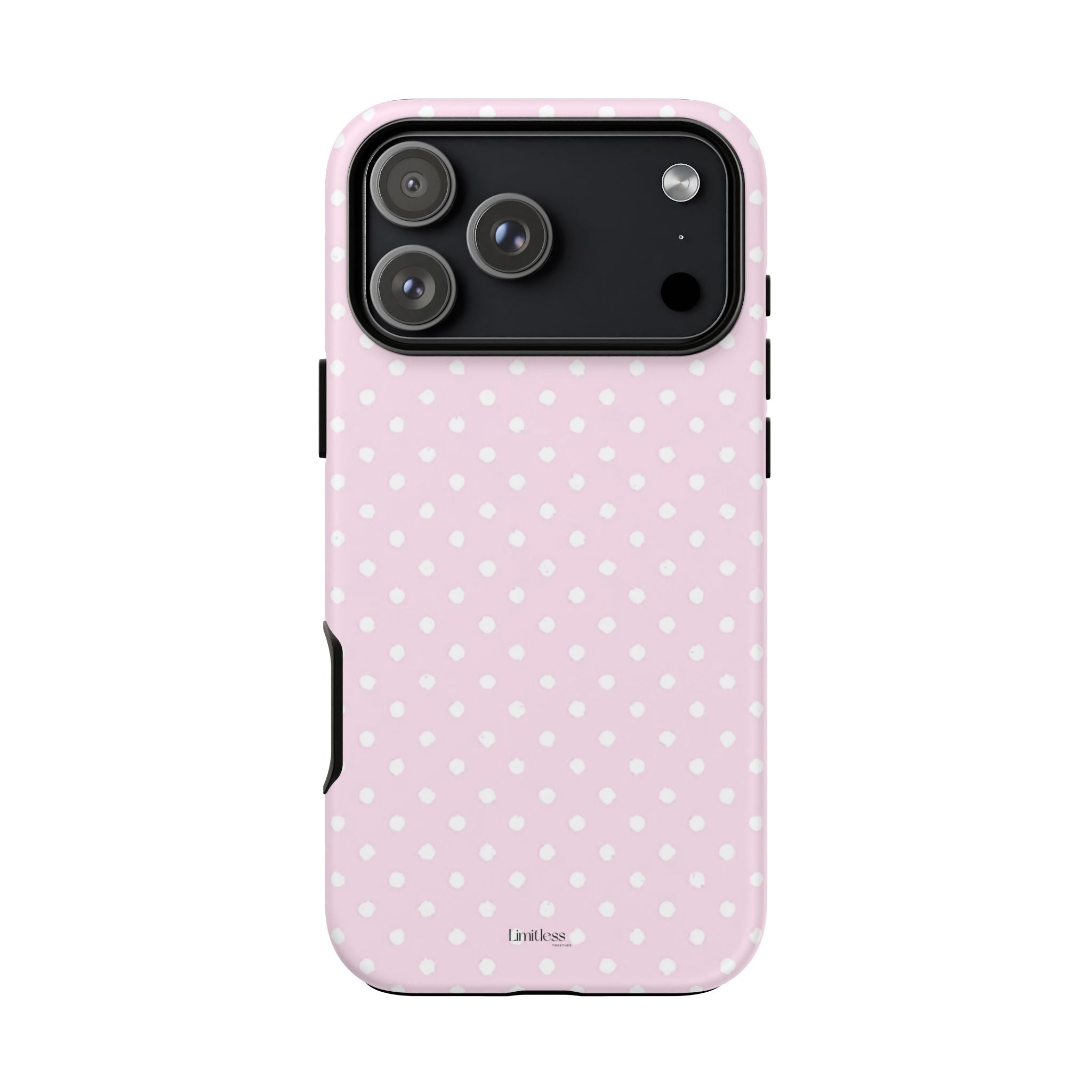 Pink Polka Dot Phone Case