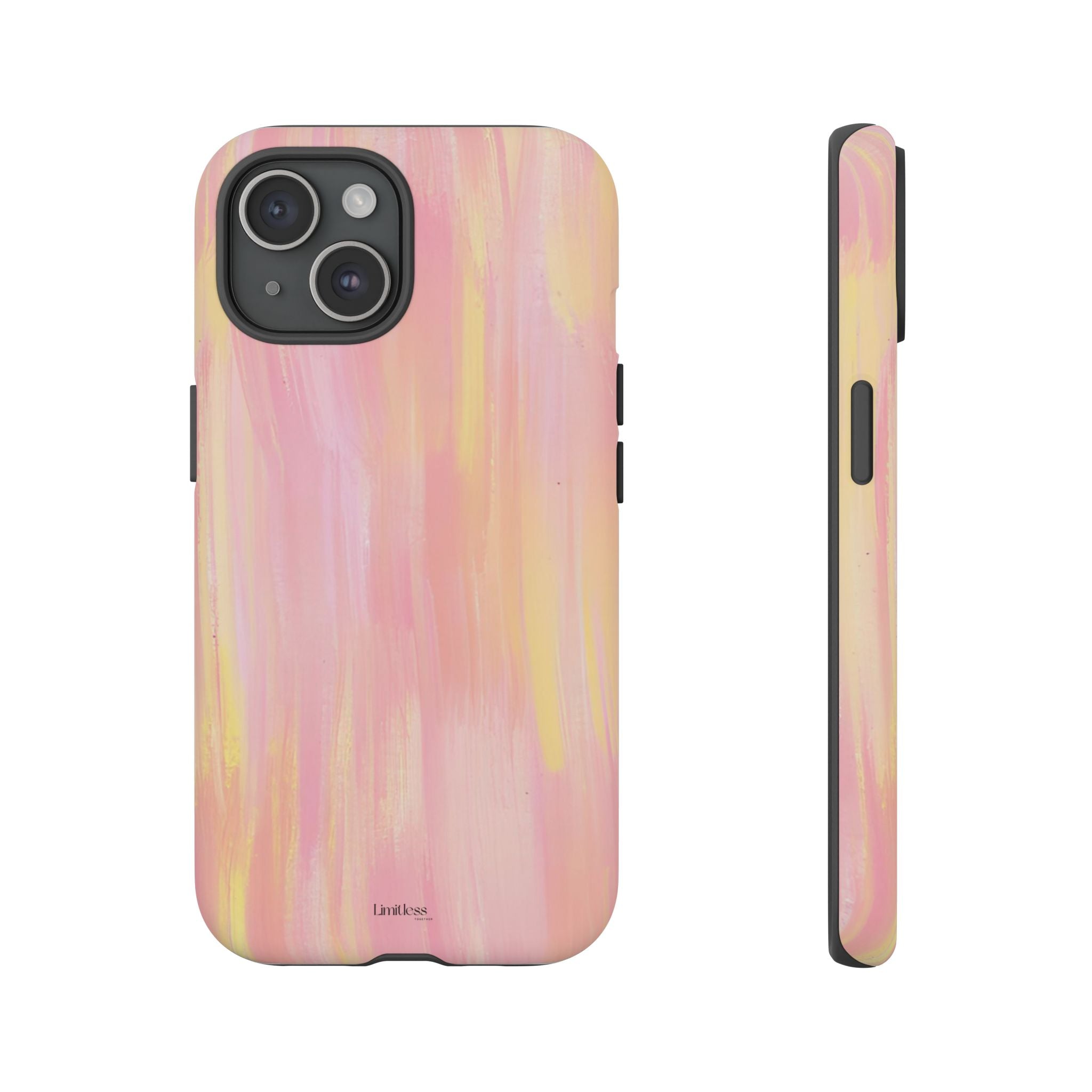 Pink Pastel Brushstroke Phone Case