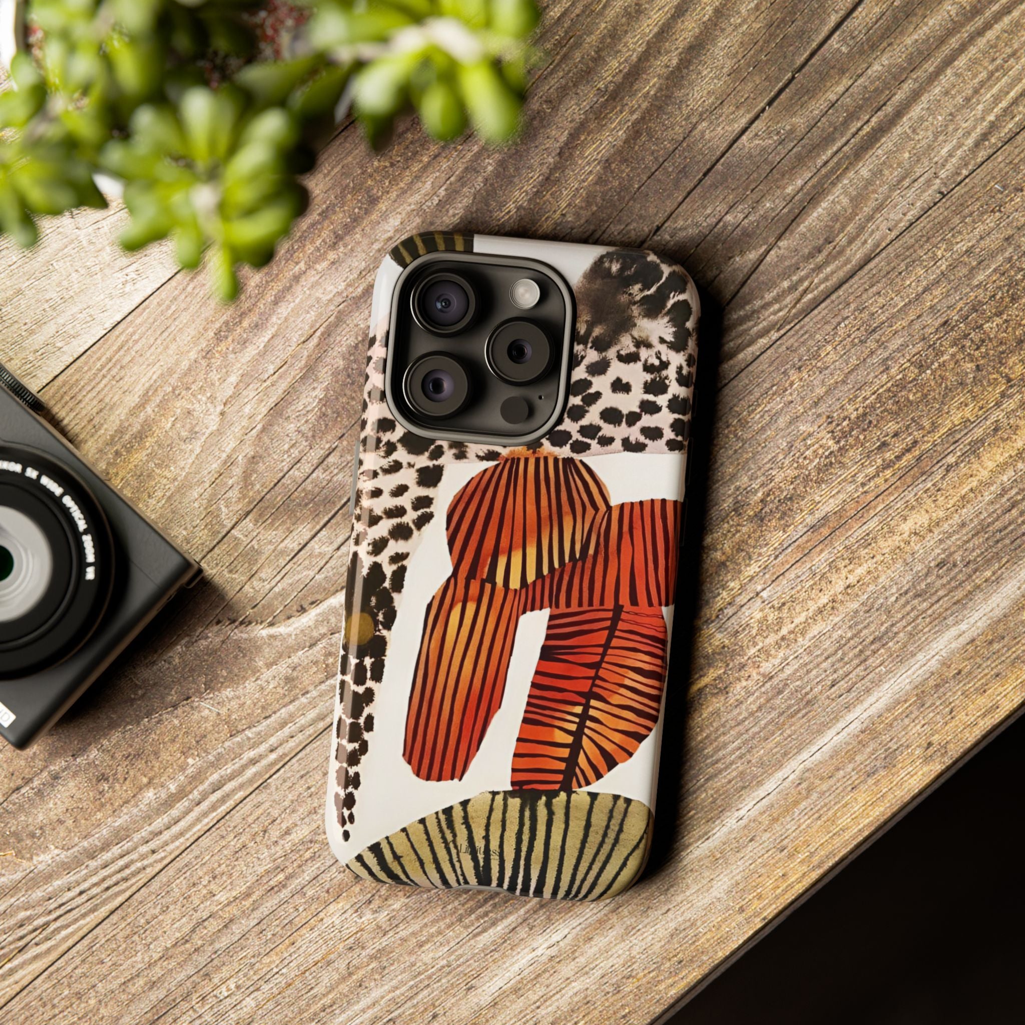 Abstract Botanical Phone Case