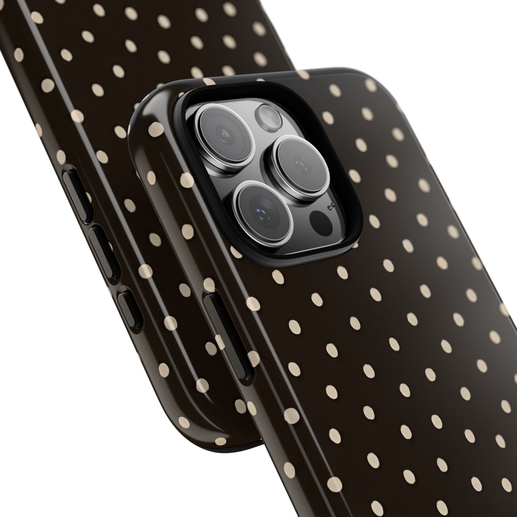 Brown Polka Dot Phone Case